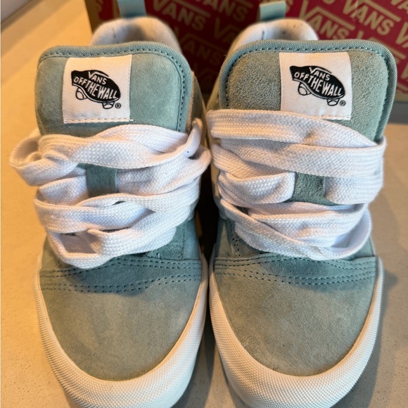 Vans Kids Sneakers in Mint and White - Picture 2 of 5